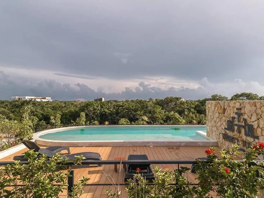 2Br, 2 Pools, Gym, 15Min From Beach Tulum 0*,