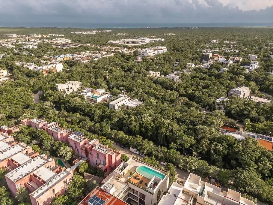 2Br, 2 Pools, Gym, 15Min From Beach Tulum 0*,
