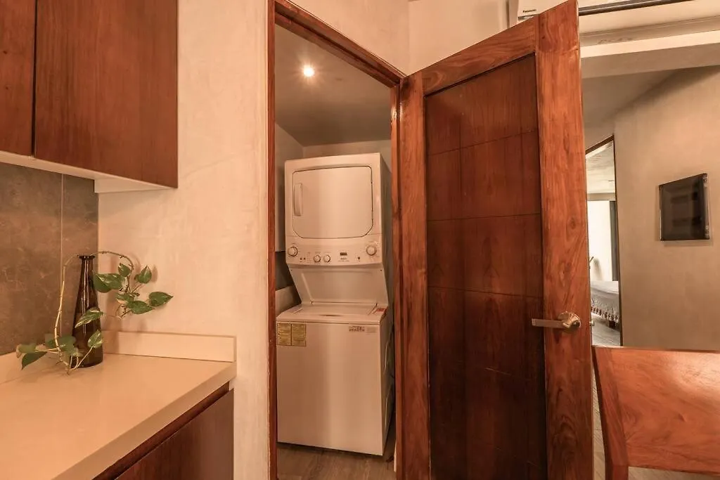 2Br, 2 Pools, Gym, 15Min From Beach Tulum 0*,  Mexico